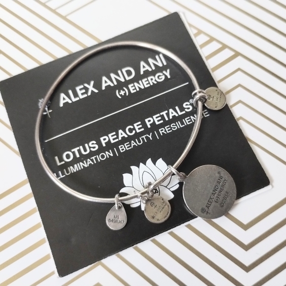 Alex and Ani Jewelry Alex Ani Lotus Peace Petals Bracelet